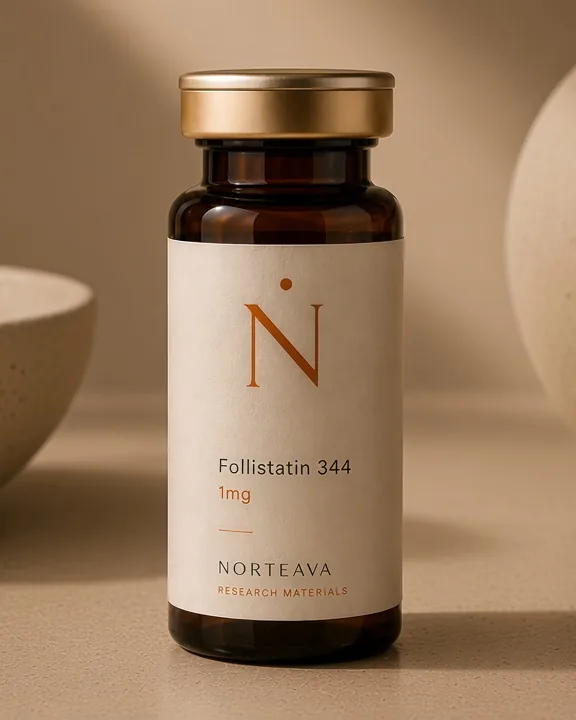 Follistatin 344 research material vial — Norteava