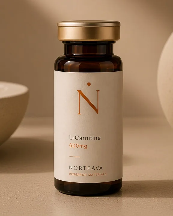 L-Carnitine research material vial — Norteava
