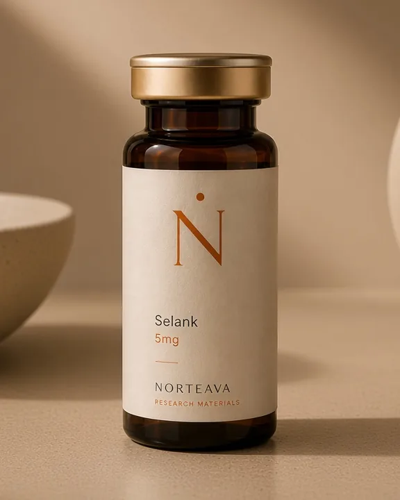 Selank research material vial — Norteava