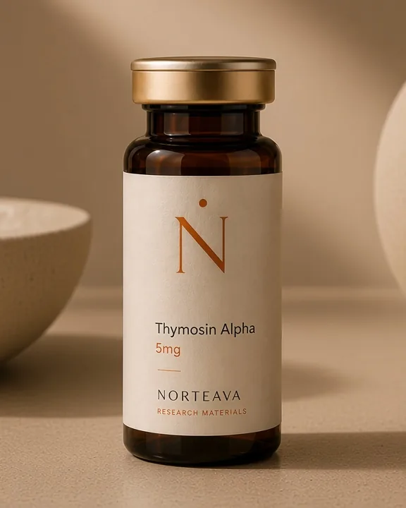 Thymosin Alpha research material vial — Norteava